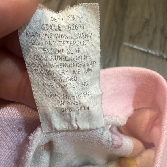 Vintage Sears Winnie the Pooh Tigger Infant Bodysuit 18 Months Long Sleeve - Picture 5 of 7